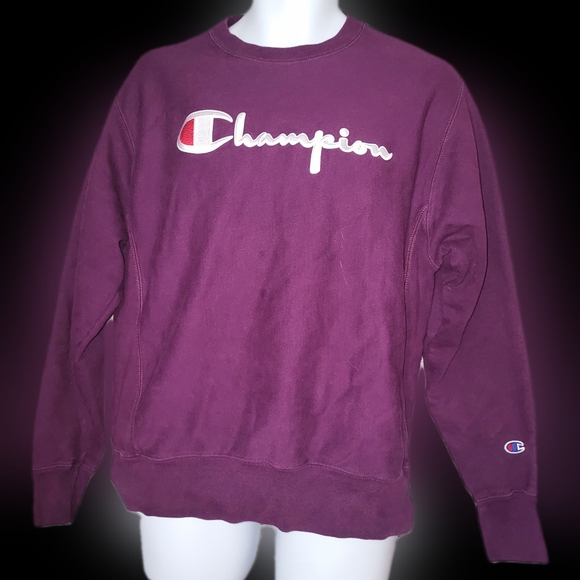 Vintage 90's CHAMPION Reverse Weave Crewneck Sweatshirt sz M Unisex - Picture 1 of 5